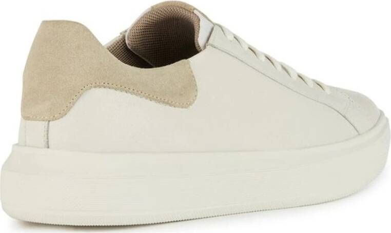 Geox Witte Sneakers voor Mannen White Heren