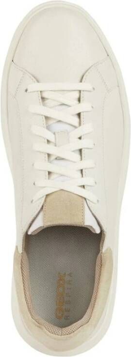 Geox Witte Sneakers voor Mannen White Heren