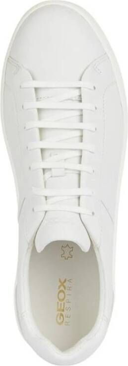 Geox Witte Sneakers voor Mannen White Heren