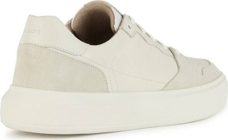 Geox Witte Sneakers voor Mannen White Heren