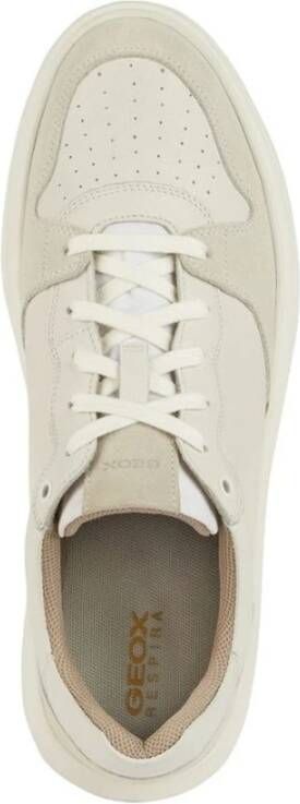 Geox Witte Sneakers voor Mannen White Heren