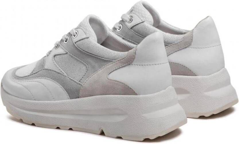 Geox Witte Sneakers voor Vrouwen White Dames