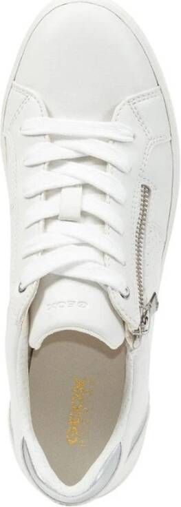 Geox Witte Sneakers voor Vrouwen White Dames