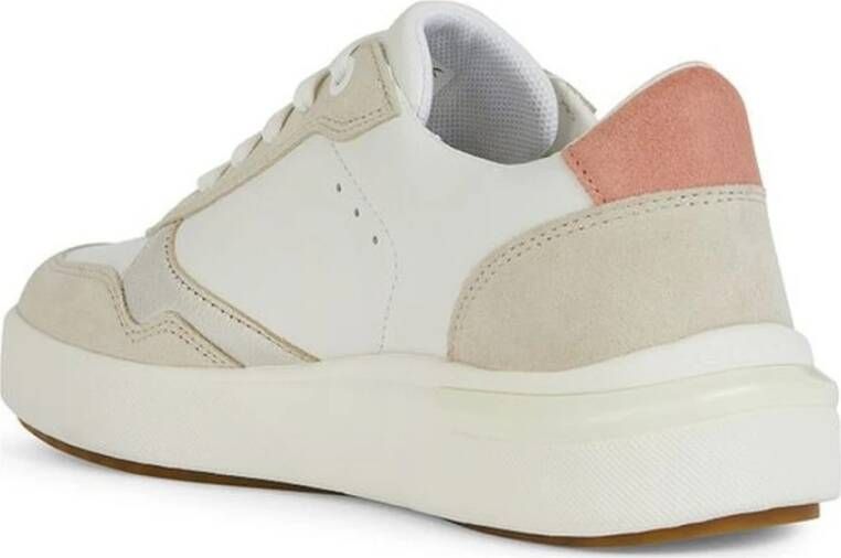 Geox Witte Sneakers voor Vrouwen White Dames