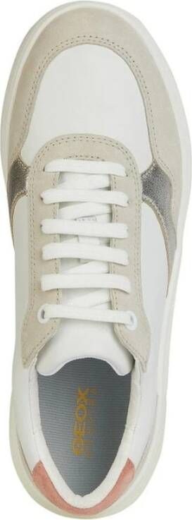 Geox Witte Sneakers voor Vrouwen White Dames