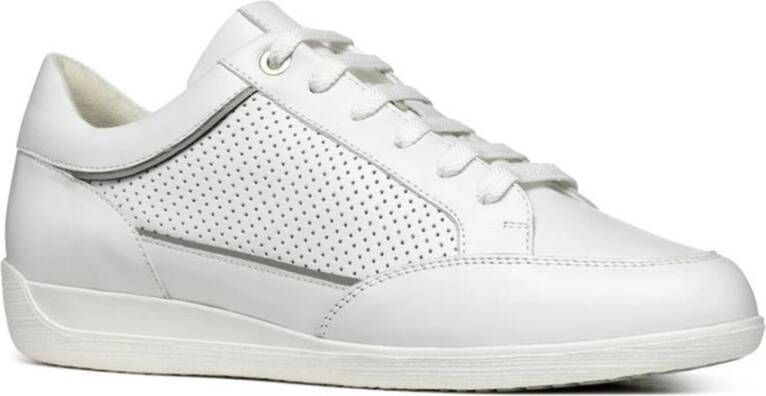 Geox Witte Sneakers voor Vrouwen White Dames