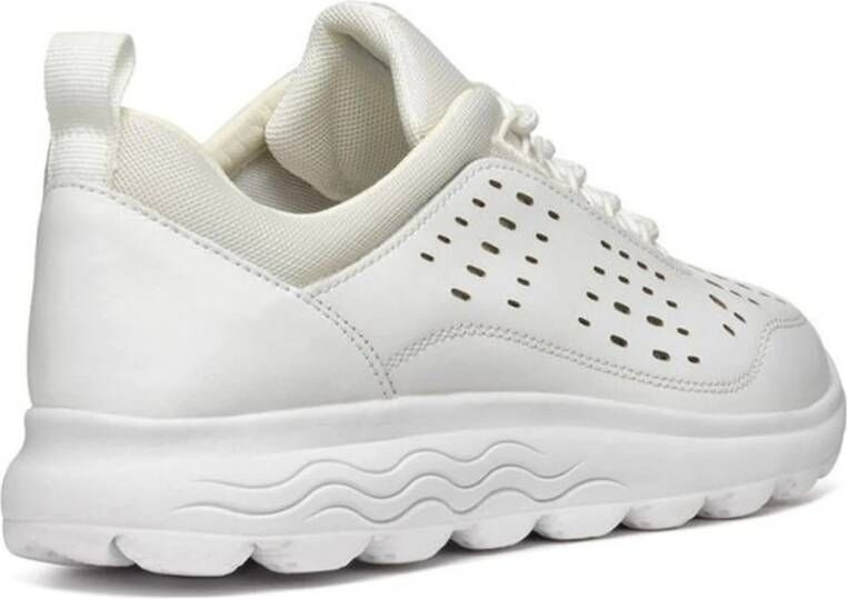 Geox Witte Spherica Sneakers voor Vrouwen White Dames
