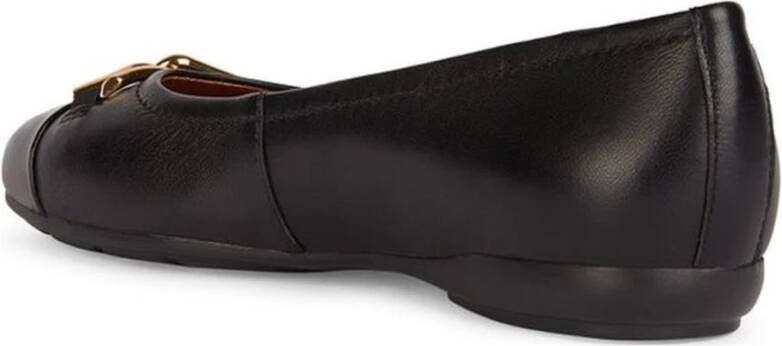 Geox Zwarte Ballerina's voor Vrouwen Black Dames