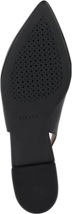 Geox Zwarte Ballerina's voor Vrouwen Black Dames