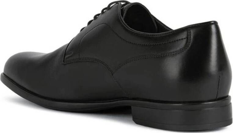 Geox Zwarte Business Schoenen voor Mannen Black Heren