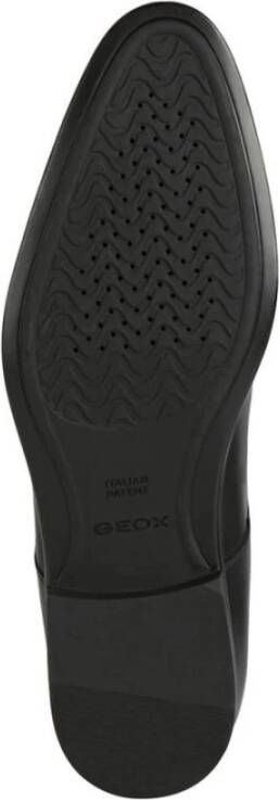 Geox Zwarte Business Schoenen voor Mannen Black Heren