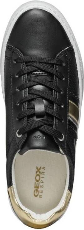 Geox Zwarte Claudin Sneakers voor Vrouwen Black Dames