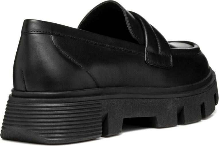 Geox Zwarte Dames Loafers D46Uac 00043 Black Dames