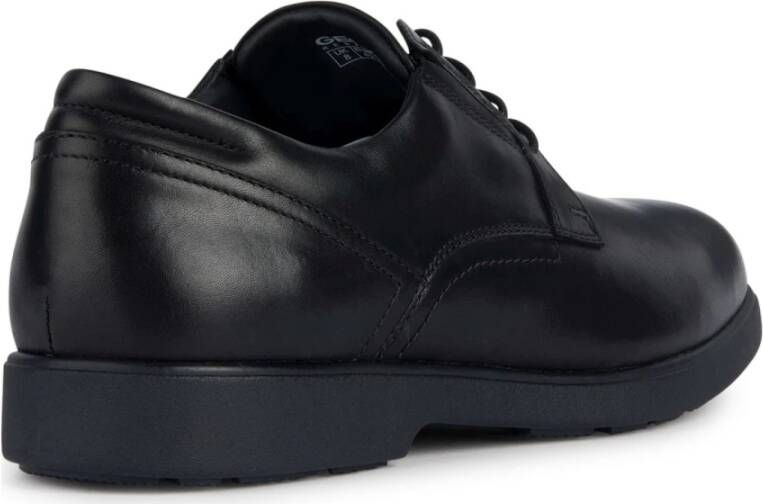 Geox Zwarte Formele Zakelijke Schoenen EC1 Black Heren