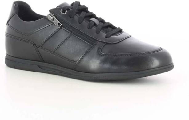 Geox Zwarte Herensneakers Renan Black Heren