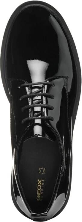 Geox Zwarte loafers voor vrouwen Black Dames