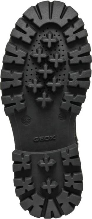 Geox Zwarte Meisjes Kinderlaarzen Black Dames