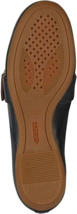 Geox Zwarte Palmaria Loafers voor Vrouwen Black Dames