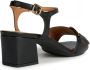 Geox Zwarte platte sandalen voor vrouwen Black Dames - Thumbnail 2