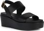 Geox Zwarte platte sandalen voor vrouwen Black Dames - Thumbnail 12