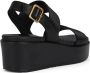 Geox Zwarte platte sandalen voor vrouwen Black Dames - Thumbnail 12