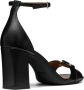 Geox Zwarte platte sandalen voor vrouwen Black Dames - Thumbnail 4