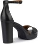 Geox Zwarte platte sandalen voor vrouwen Black Dames - Thumbnail 4