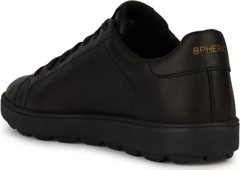 Geox Zwarte Sneakers Ecub-1 voor Mannen Black Heren