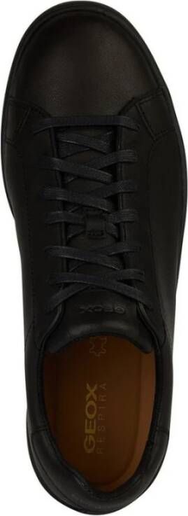 Geox Zwarte Sneakers Ecub-1 voor Mannen Black Heren