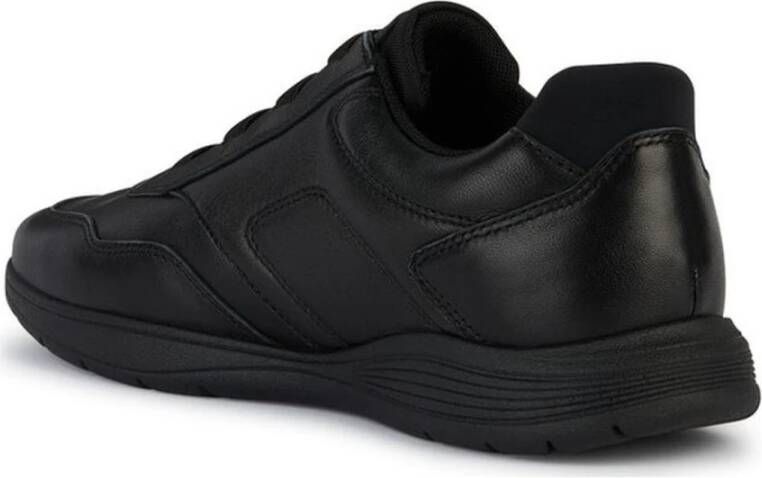 Geox Zwarte Sneakers voor Mannen Black Heren