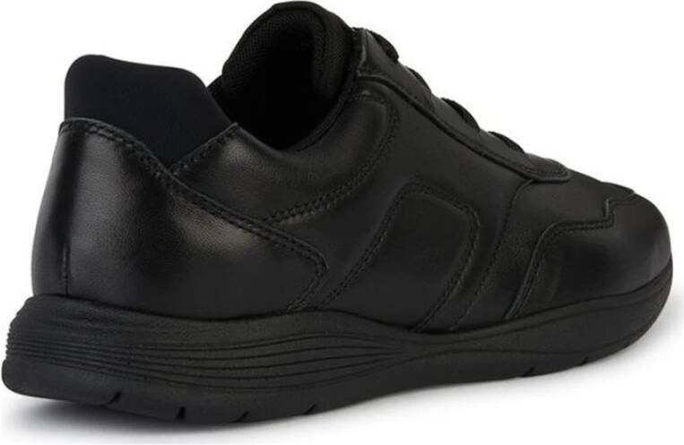 Geox Zwarte Sneakers voor Mannen Black Heren