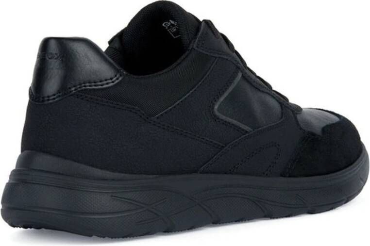 Geox Zwarte sport sneakers Black Heren