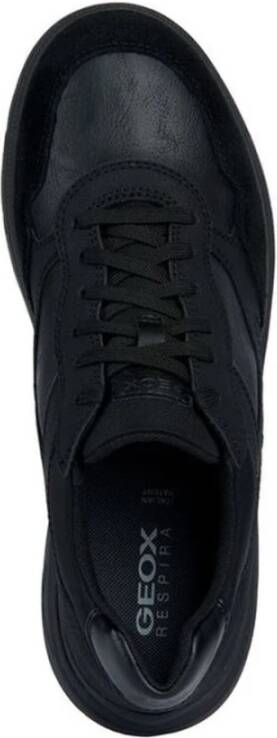 Geox Zwarte sport sneakers Black Heren