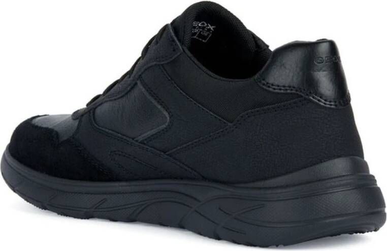 Geox Zwarte sport sneakers Black Heren