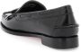 G.h. Bass & Co. Geborsteld Leren Esther Kiltie Loafers Black Dames - Thumbnail 3