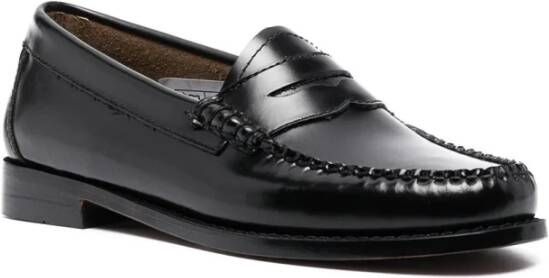 G.h. Bass & Co. Zwarte Penny Weejun Damesloafer Black Dames