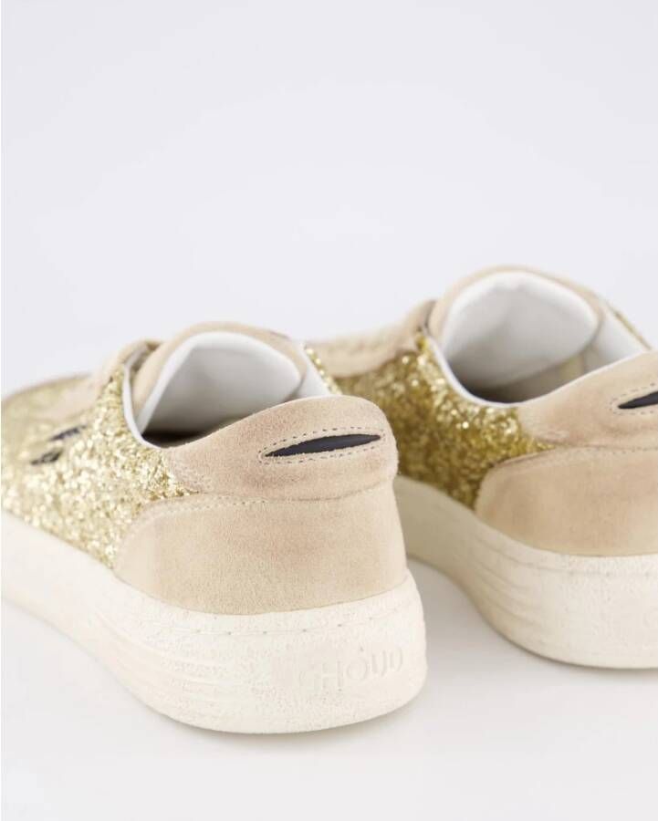 Ghoud Geborstelde Lido Damessneakers Beige Dames