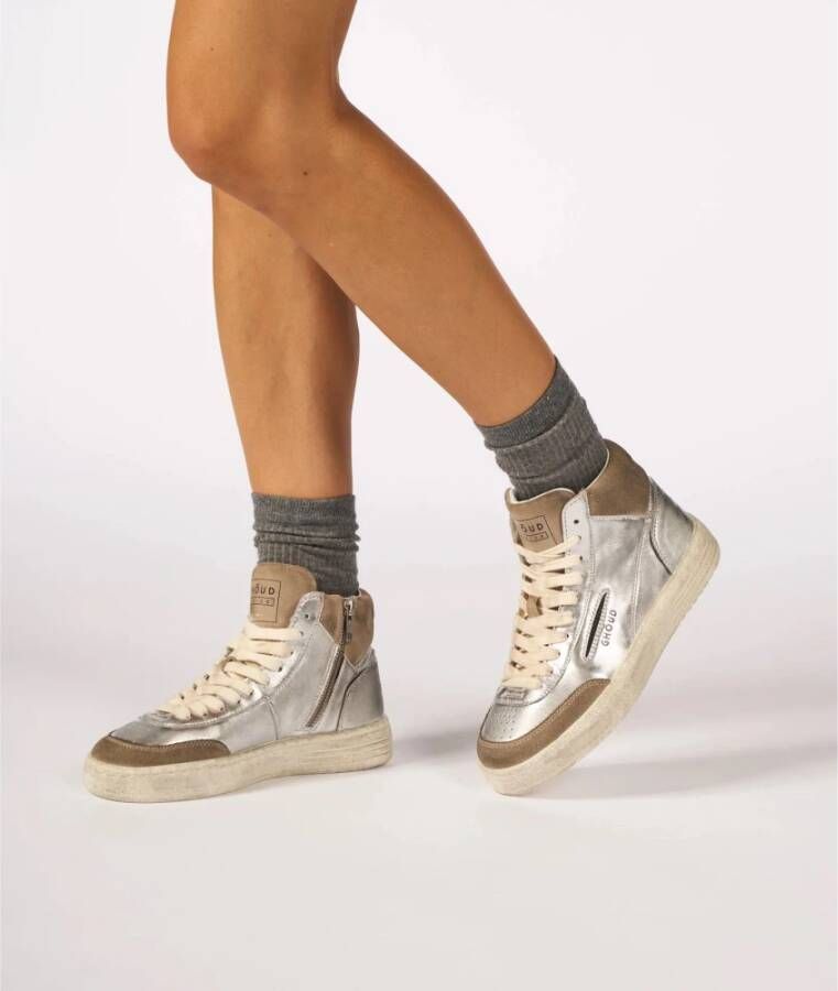 Ghoud Geborstelde Sneaker Gray Dames