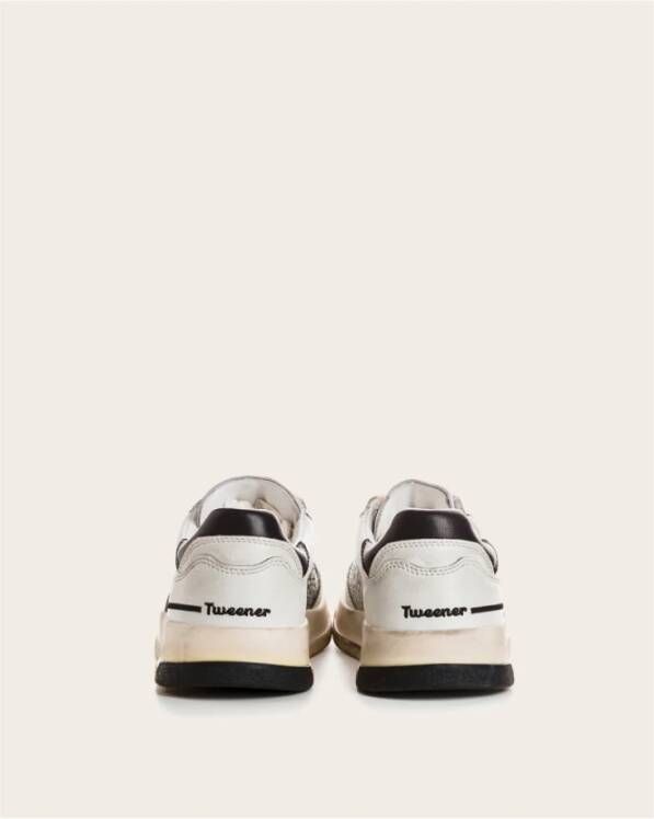 Ghoud Glinsterende Leren Sneakers White Dames