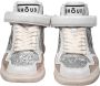 GHOUD Hoge Sneakers Dames Glitter Mid Sneaker Maat: 37 Materiaal: Leer Kleur: Zilver - Thumbnail 3