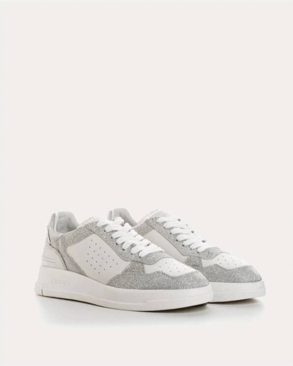 Ghoud Glitter Sneakers voor een Glamoureuze Touch Gray Dames