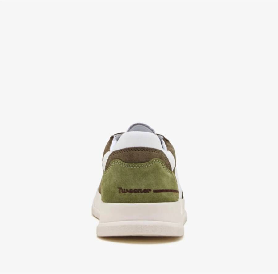 Ghoud Groene Leren Sneakers Green Heren