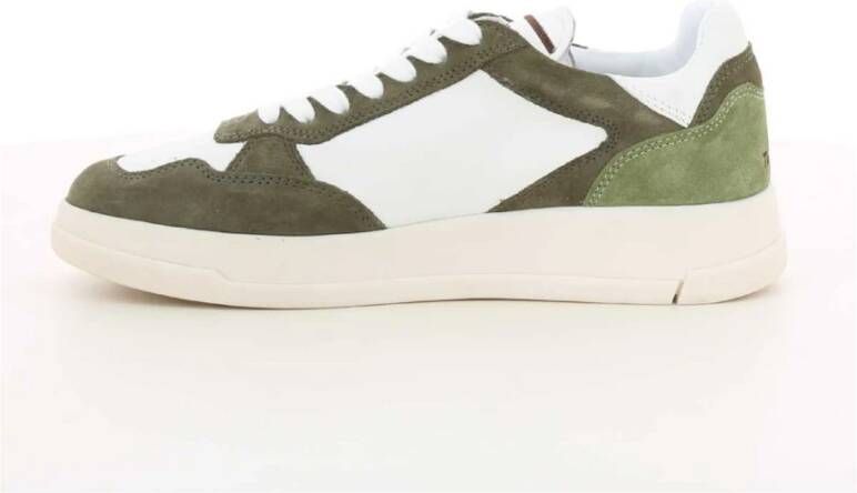 Ghoud Lage Herensneakers in Khaki Green Heren