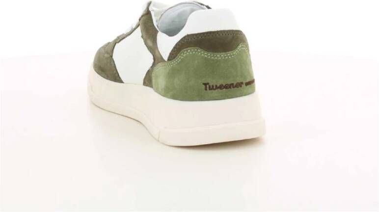 Ghoud Lage Herensneakers in Khaki Green Heren