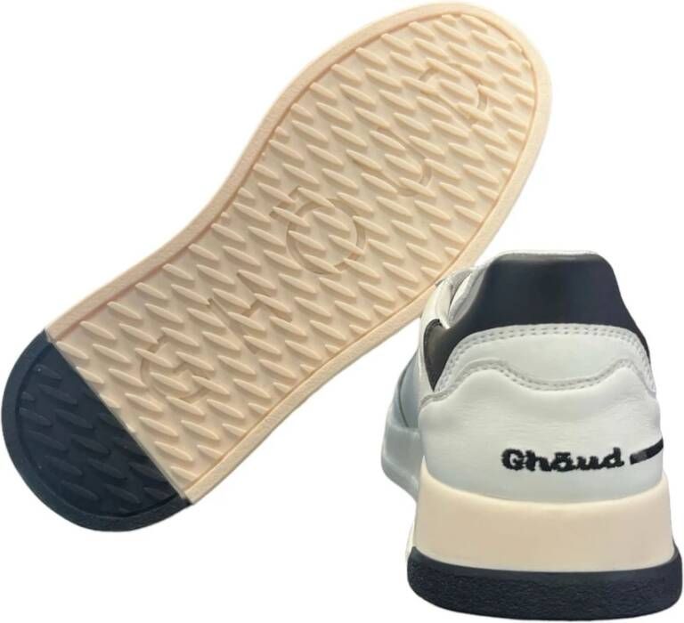 Ghoud Lage Leren Suède Sneakers White Heren