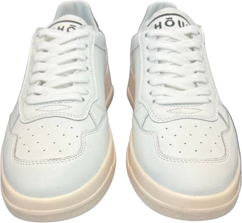 Ghoud Lage Leren Suède Sneakers White Heren