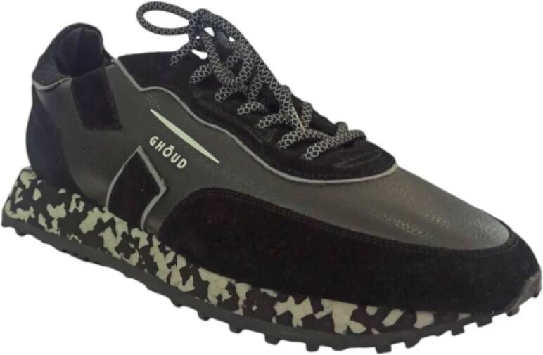 Ghoud Lage Sneaker voor Mannen Black Heren