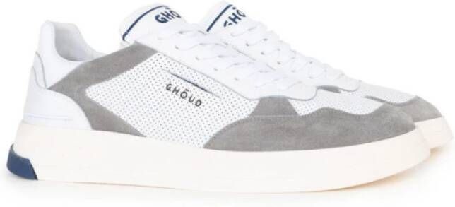 Ghoud Lage Wit Groene Sneakers White Heren