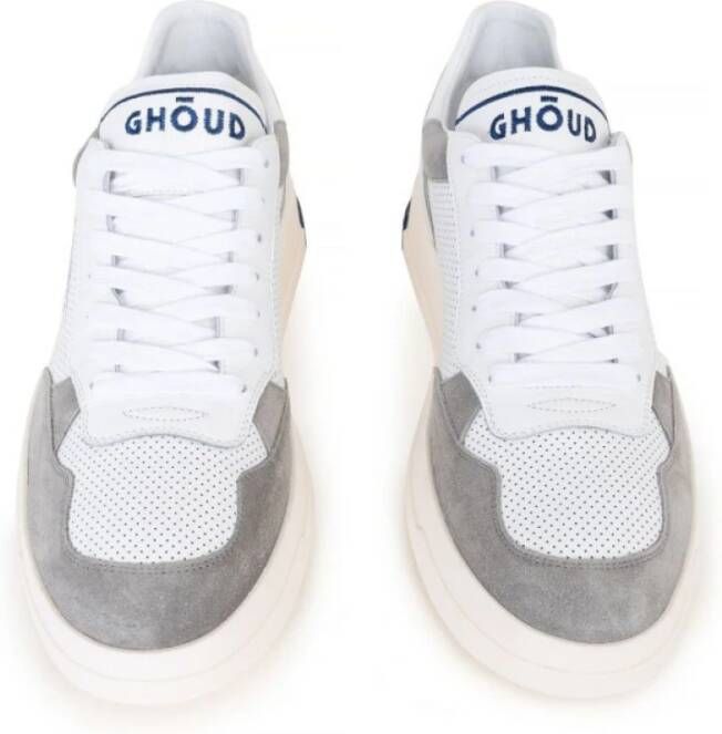 Ghoud Lage Wit Groene Sneakers White Heren