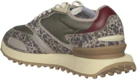 Ghoud Luipaard Lage Sneakers Gray Dames